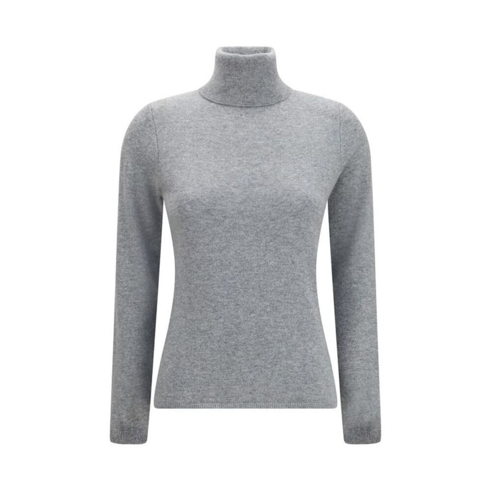 Allude Gray Cashmere Women's Turtleneck